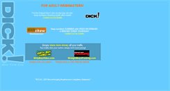 Desktop Screenshot of dickmag.com